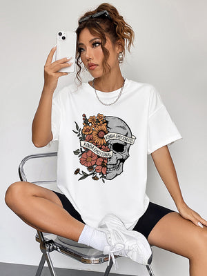 Kinda Emotional Kinda Emotionless Graphic T-Shirt