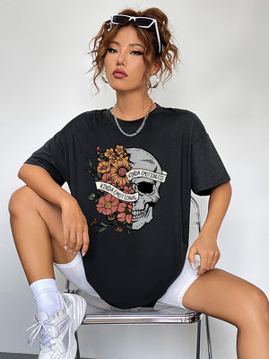 Kinda Emotional Kinda Emotionless Graphic T-Shirt